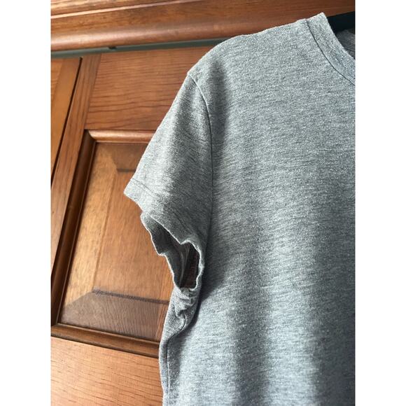 Abercrombie & Fitch Women's Crewneck Pullover T-Shirt Short Sleeves Gray Size M - Picture 6 of 7